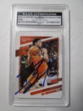 Devin Booker of the Phoenix Suns signed autographed slabbed sports / collectors card PAAS Holo 111
