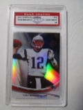 Tom Brady Patriots 2013 Topps Platinum #74 graded PAAS Gem Mint 10