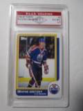 Wayne Gretzky Oilers 1986-87 Topps #3 graded PAAS EX-MT 6.5