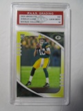 Jordan Love Packers 2020 Absolute Yellow ROOKIE #162 graded PAAS Gem Mint 10