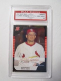 Yadier Molina Cardinals 2005 Bowman #BDP17 graded PAAS Gem Mint 9.5