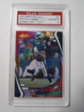 Devonta Smith Eagles 2021 Absolute ROOKIE 3/499 #107 graded PAAS Gem Mint 10