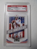Justin Fields Buckeyes 2021 Leaf All-American ROOKIE #49 graded PAAS Gem Mint 9.5