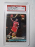 Michael Jordan Bulls 1992-93 Fleer Ultra Dunk Rank 16 #216 graded PAAS NM-MT 8.5