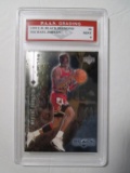Michael Jordan Bulls 1999 UD Black Diamond #6 graded PAAS Mint 9