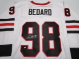 Connor Bedard of the Chicago Blackhawks signed autographed hockey jersey PAAS COA 838