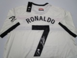 Cristiano Ronaldo of Manchester United signed autographed soccer jersey PAAS COA 210