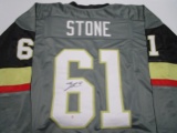 Mark Stone of the Vegas Golden Knights signed autographed hockey jersey PAAS COA 034