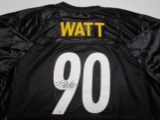 TJ Watt of the Pittsburgh Steelers signed autographed football jersey PAAS COA 618