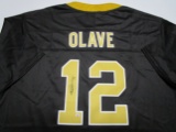 Chris Olave of the New Orleans Saints signed autographed football jersey PAAS COA 490