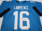 Trevor Lawrence of the Jacksonville Jaguars signed autographed football jersey PAAS COA 829