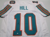 Tyreek Hill of the Miami Dolphins signed autographed football jersey PAAS COA 865