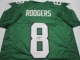 Aaron Rodgers of the NY Jets signed autographed football jersey PAAS COA 770