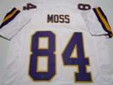 Randy Moss of the Minnesota Vikings signed autographed football jersey Legends COA 446