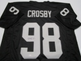 Maxx Crosby of the Vegas Raiders signed autographed football jersey PAAS COA 817
