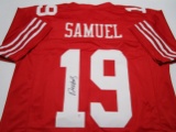 Deebo Samuel of the San Francisco 49ers signed autographed football jersey PAAS COA 607