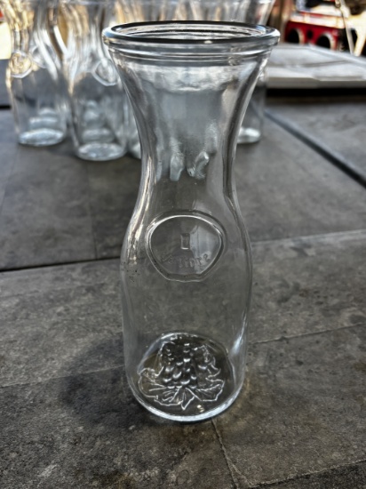 1/2 Liter Glass Carafes