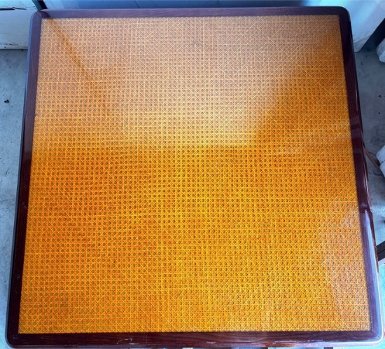 36" x 36" Square Resin Wood Table Tops