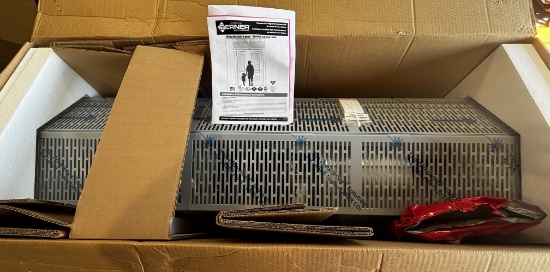 NEW Berner 48" 3 Speed Commercial Air Curtain - White