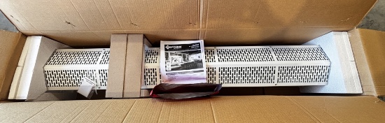 NEW Berner 60" Variable Speed Pass-Thru Commercial Air Curtain - White
