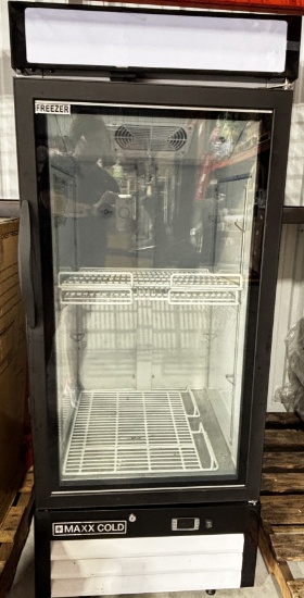 Maxx Cold Glass Door Jr. Freezer / Merchandising Jr. Freezer