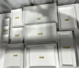 Assorted Rectangular Porcelain Platters