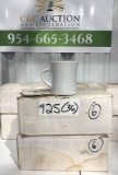 NEW Rego Porcelain Coffee Cups - White