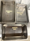 Assorted Sized Perforated Insert Pans