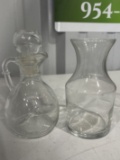Oil & Vinegar Glass Dispenser / Condiment Glassware