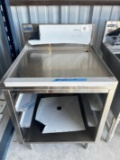 NEW All S.S. Prestige Underbar Drainboard w. Glass Racks