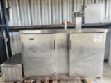 Perlik S.S. Two Door Beer Keg Cooler 3 Taps