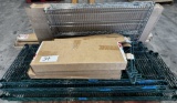 Pallet of Assorted Metro Rack Epoxy Coated Shelving