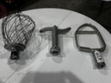 Assorted Mixer Attachments - Whisk, Vertical Cutter & Pastry Cutter