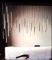 Brand New Boxed Rectangular Dining Table 21 Drop Chandelier, Matte Black/Champagne