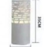 Brand New Boxed Laser Cut Floor Lamp, Black in Color