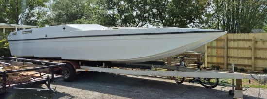 1985 Chris Craft 31 ft. Catamaran This incredible Catamaran Boat features Speed Master Drives, Borg