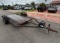 16' Tandem Axled Steel Car Hauling Transport Trailer w/ Winch Ramos