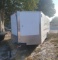 2020 DECT 20' Enclosed Lawn Equipment Storage Trailer CRASHED