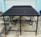(4) Sico 6' Feet by 8' Feet Wide by 4' foot tall Folding Stages Wheels
