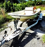17' Montauk Center Console Fishing Boat w/ Trailer 