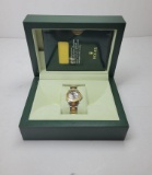 Womens ROLEX YachtMaster 2-Tone 18k & St. Steel Watch Box Papers