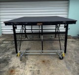 (4) Sico Model 3200 Foldable 12' feet by 16' foot 4' Tall Stages Stage