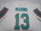 Dan Marino of the Miami Dolphins signed autographed football jersey PAAS COA 696