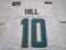 Tyreek Hill of the Miami Dolphins signed autographed football jersey PAAS COA 542
