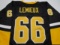 Mario Lemieux of the Pittsburgh Penguins signed autographed hockey jersey PAAS COA 452