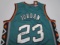 Michael Jordan of the Chicago Bulls signed autographed All Star basketball jersey TAA COA 366