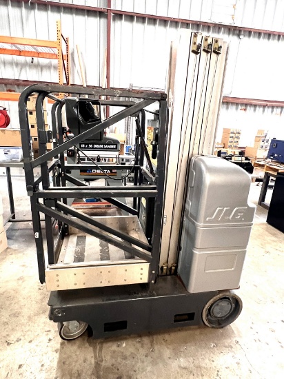 JLG Man Lift, Model 20MVL, (like new) with only 64 Hours, S/N  0130025590