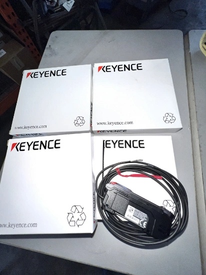 Brand New Keyence Optical Sensor Cables, #FS-N42P, (Fiber Optic Cables)