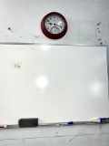 Lot, White Board and Clock