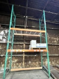 Pallet Rack, tear Drop, 16' X 8' X 42